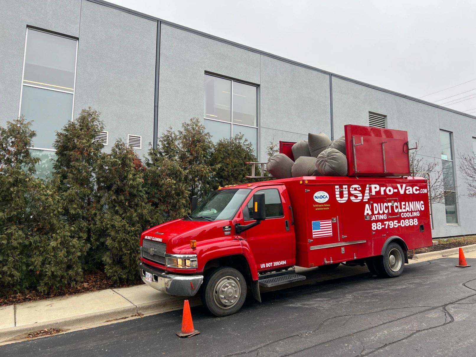 air duct cleaning van in Bloomfield Twp, MI